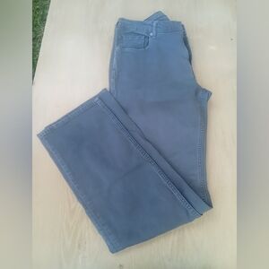 Mens BONOBOS Gray Slim Pants SIZE 36x33 Tailored Travel Jeans